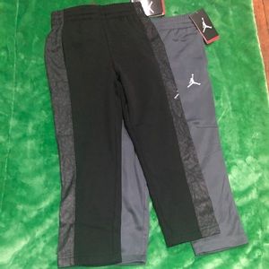 NWT 2 Pants Nike Jordan Boys' Jumpman Therma-Fit